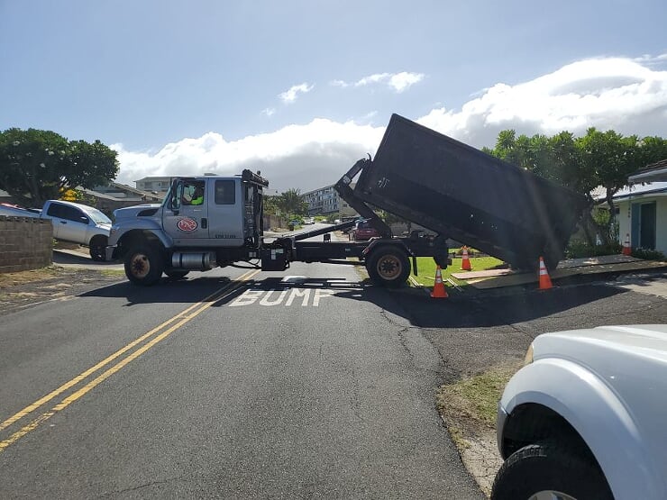 Dumpster rental service